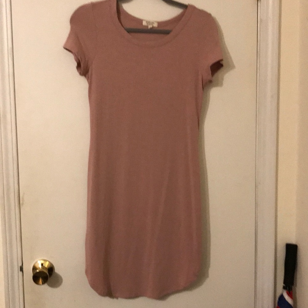 Mauve maxi dress